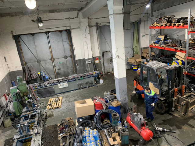 Стационарная автомастерская по ремонту и изготовлению РВД в Москве